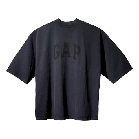 Yeezy Gap Engineered by Balenciaga Dove 3/4 Sleeve T-shirt Black