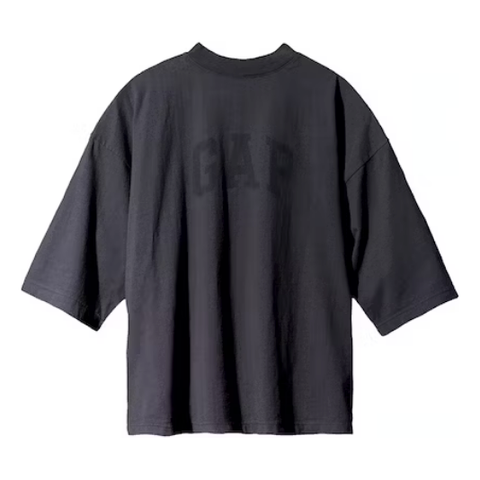 Yeezy Gap Engineered by Balenciaga Dove 3/4 Sleeve T-shirt Washed Black