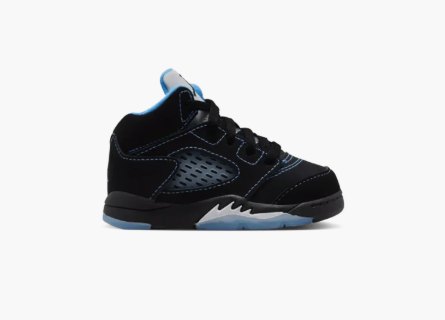 Jordan 5 Retro Black University Blue (2026) (TD)