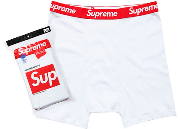 Supreme White Boxer Briefs