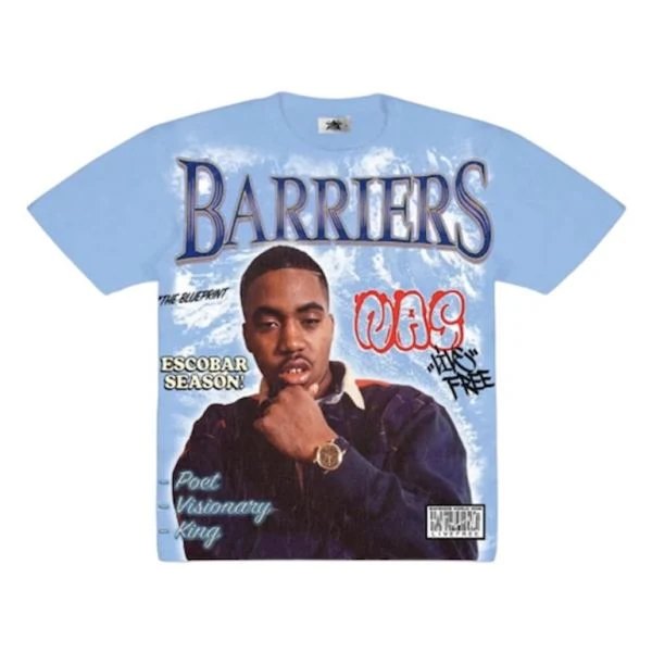 BARRIERS NAS TEE BLUE