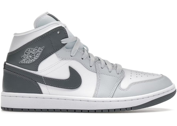 Jordan 1 Mid White Smoke Grey (Women's)