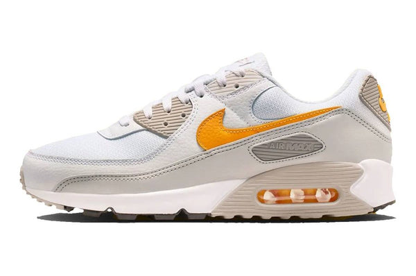 Nike Air Max 90 White College Grey Laser Orange