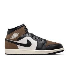 Jordan 1 Mid Black Palomino