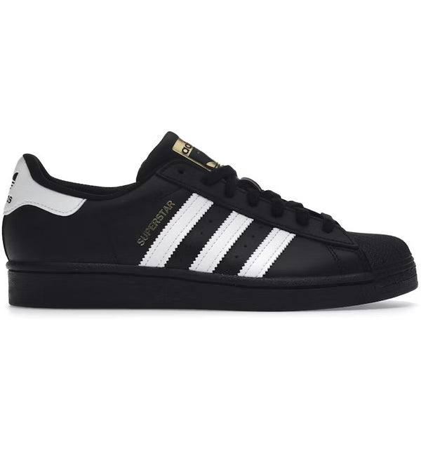 adidas Superstar Core Black Cloud White Gold