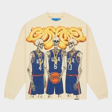 Dream Team II LS T-shirt NG (Bone)