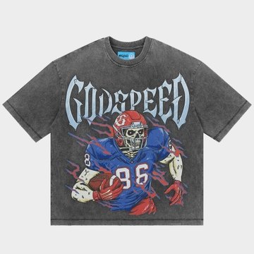 End Zone T-shirt (Grey Wash)