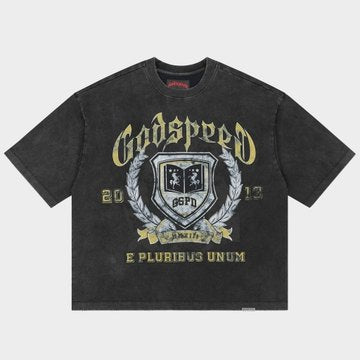 GSPD Crest T-Shirt (Black Wash)