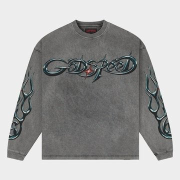 New Age Reloaded LS T-Shirt (Grey Wash)