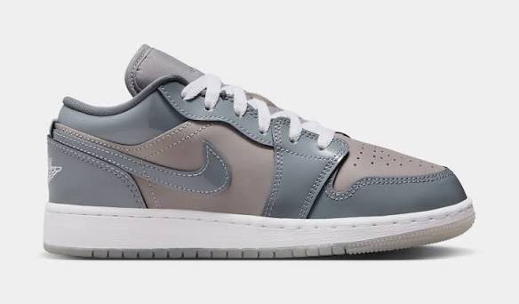 Jordan 1 Low SE Medium Grey Cool Grey White (GS)