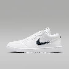 Jordan 1 Low SE White Metallic Silver (Women's)