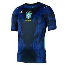 Nike Air Jordan x CBF Brazil Dri-Fit Stadium Away Jersey Old Royal/Black