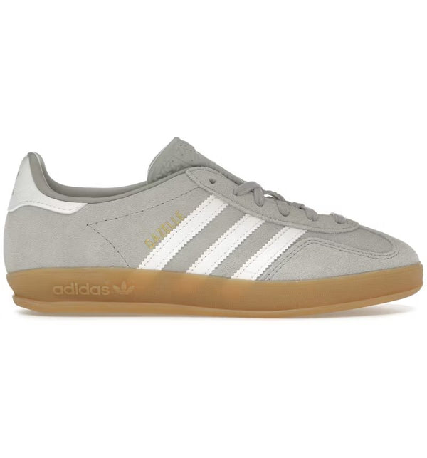 adidas Gazelle Indoor Grey Cloud White Gold Metallic