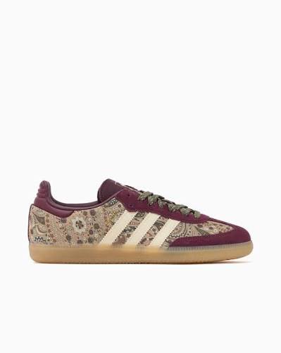 adidas Samba OG Liberty London Maroon Warm Vanilla (Women's)