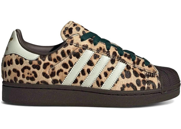 adidas Superstar II Leopard Dark Brown Ivory (Women's)