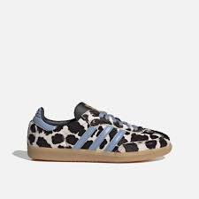 adidas Samba OG Cow Print Chalk Blue (Women's)