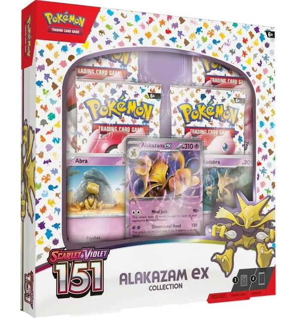 2023 Pokèmon Scarlet & Violet 151 Alakazam ex Box