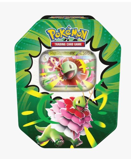 2026 Pokémon Mega Evolution Ascended Heroes Mega Meganium ex Tin