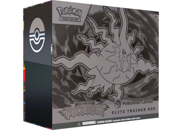 2026 Pokémon Mega Evolution Pitch Black Pokemon Center Elite Trainer Box