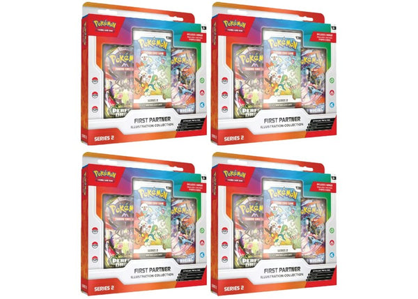 2026 Pokémon Mega Evolution First Partner Illustration Collection Series 2