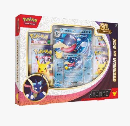 2026 Pokémon 30th Celebration Greninja ex Box