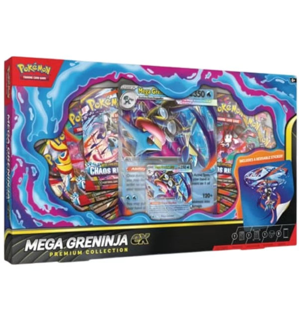 2026 Pokémon Mega Evolution Mega Greninja Ex Premium Collection
