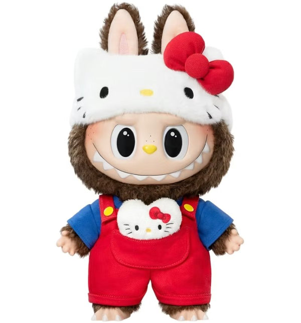 Pop Mart The Monsters Labubu x Hello Kitty Vinyl Plush Doll