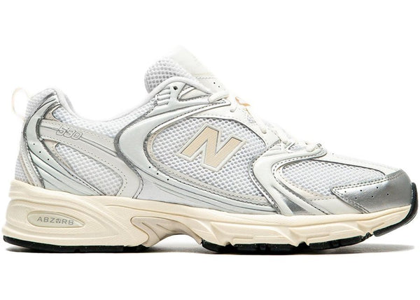 New Balance 530 Silver Metallic Linen