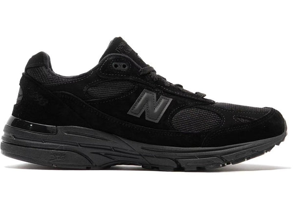 New Balance 993 MiUSA Triple Black Suede