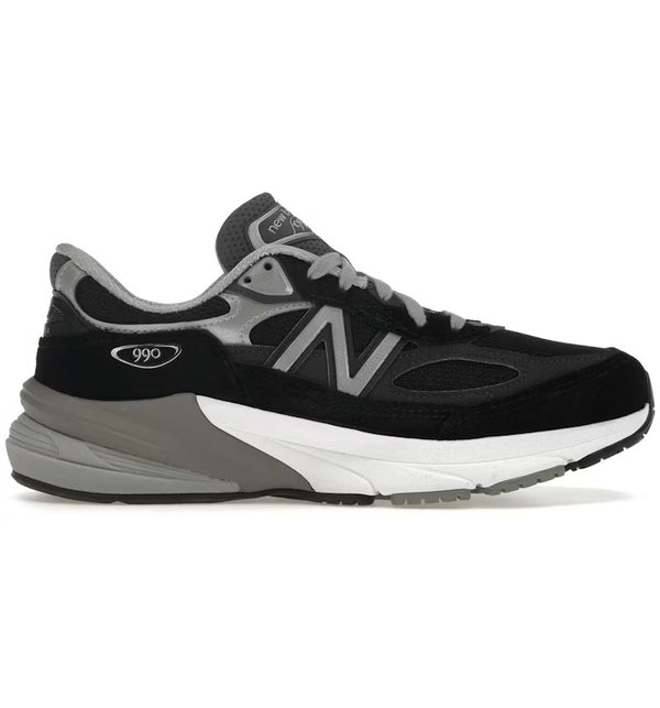 New Balance 990v6 MiUSA Black Grey White (Women's)