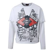 Lost Intricacy White Westwood Long Sleeve